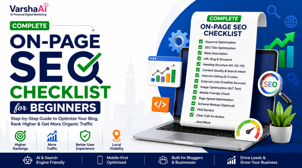 Complete On-Page SEO Checklist for Beginners