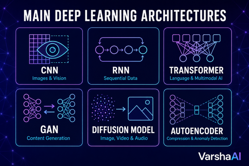 Main Deep Learning Architectures